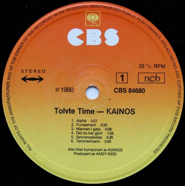 Kainos – Tolvte Time – – Real 80s CCM