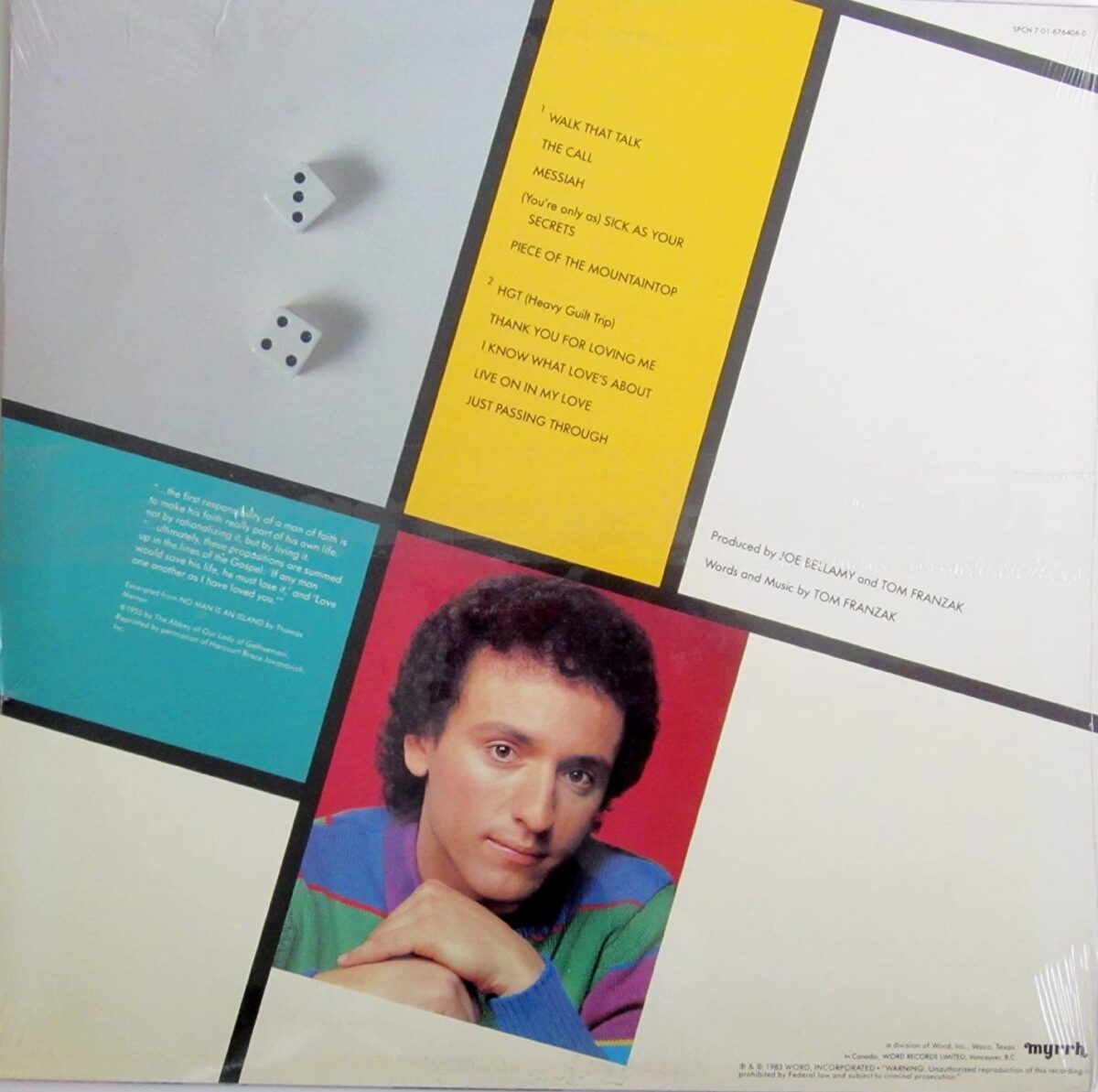 Tom Franzak / Change Of Heart CD 1993 直販卸売り | valentin